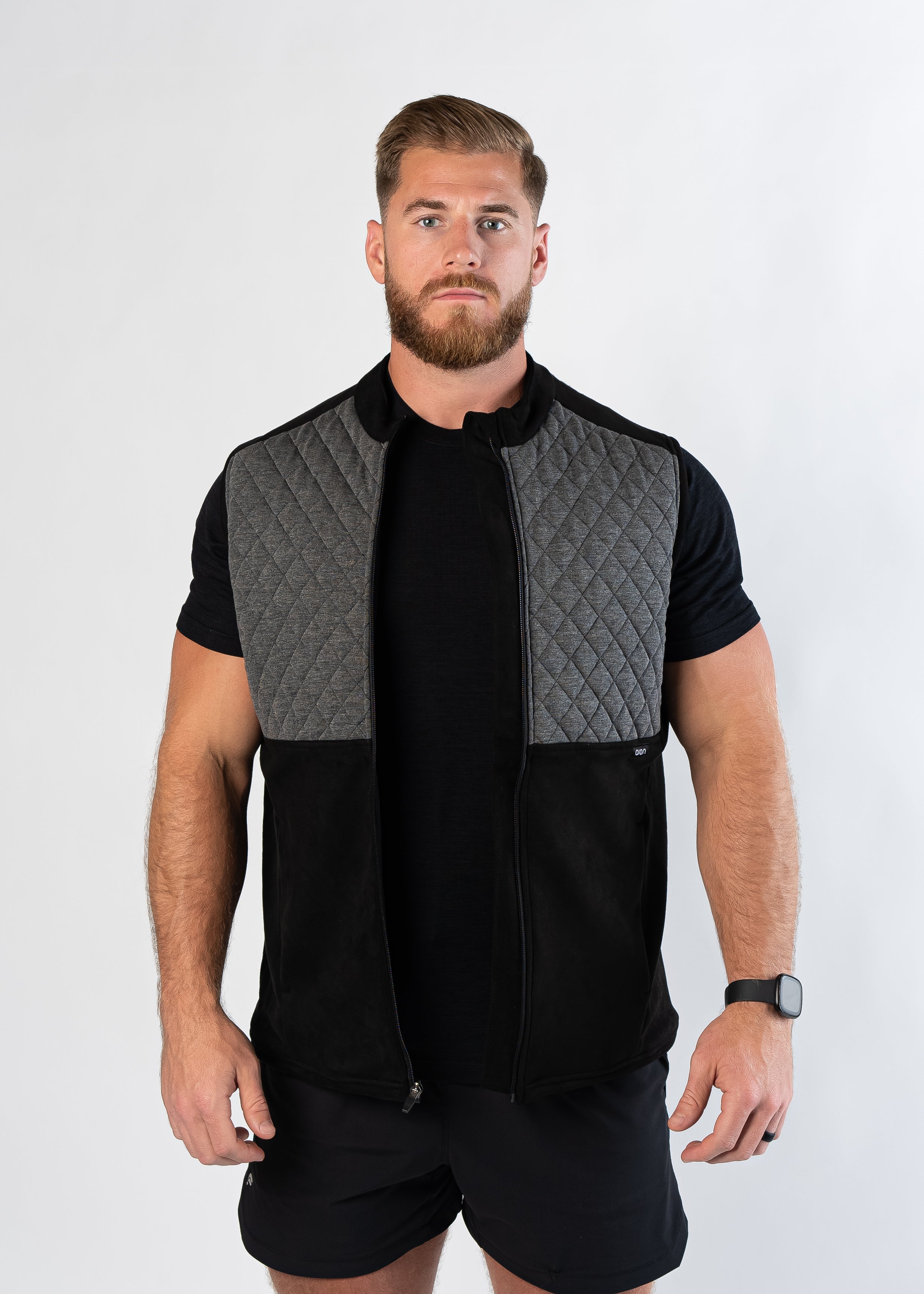 Boardroom Vest Diamond Gray